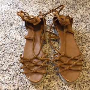 JCREW Espadrilles, Chester brown. NWOT. 9